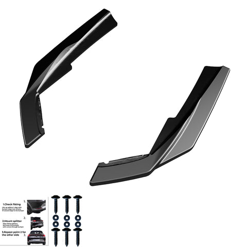 Rear Side Splitters BMW 3 Series