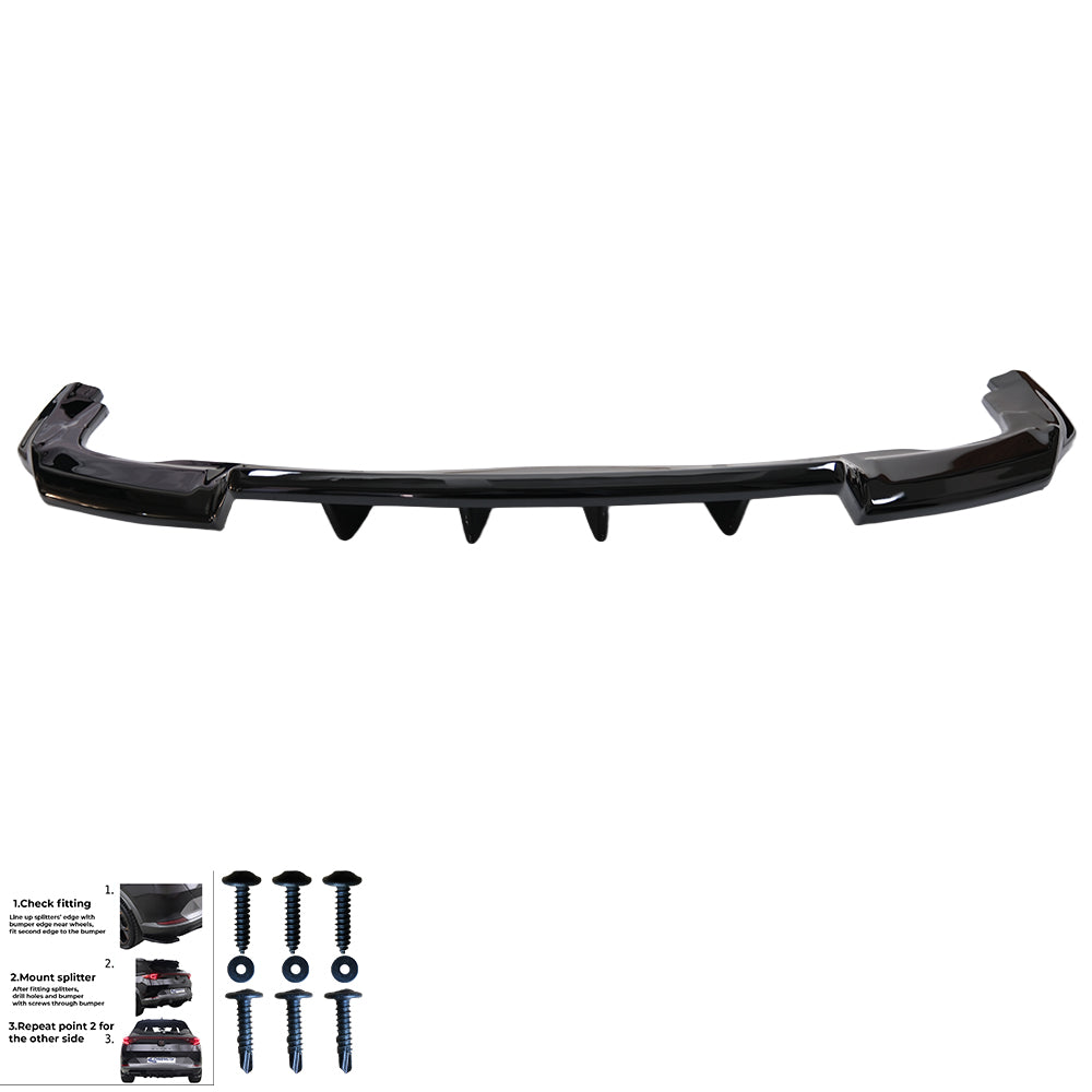 Rear Center Splitters AUDI Q5