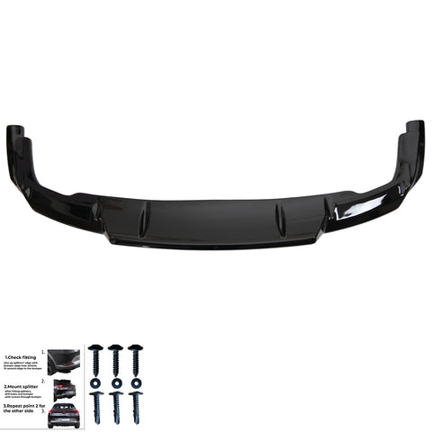 Rear Center Splitters AUDI Q5
