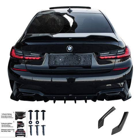 Hinten Splitter BMW 3er M-Paket G20/G21 2018-2022