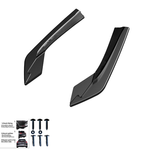 Rear Side Splitters BMW 3 Series M-Pack G20/G21 2018-2022