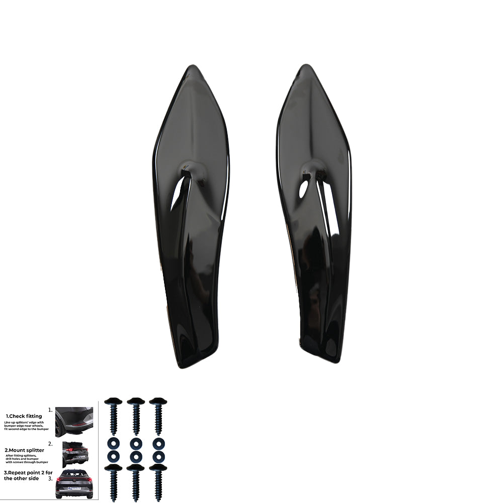 Rear Side Splitters AUDI S3