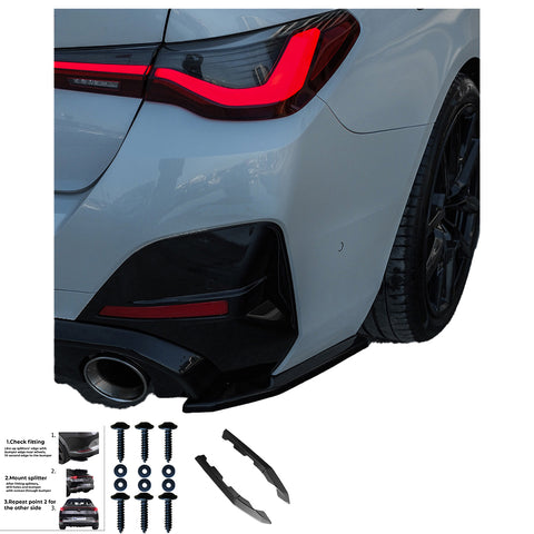 Rear Side Splitters BMW 4 Series