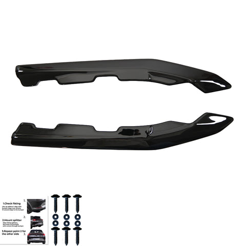 Rear Side Splitters BMW 4 Series