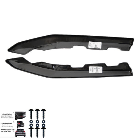 Rear Side Splitters BMW 4 Series