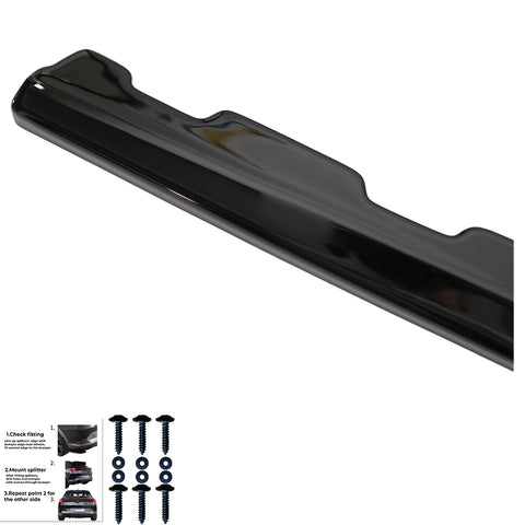 Rear Side Splitters BMW 4 Series