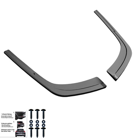 Rear Side Splitters AUDI A4