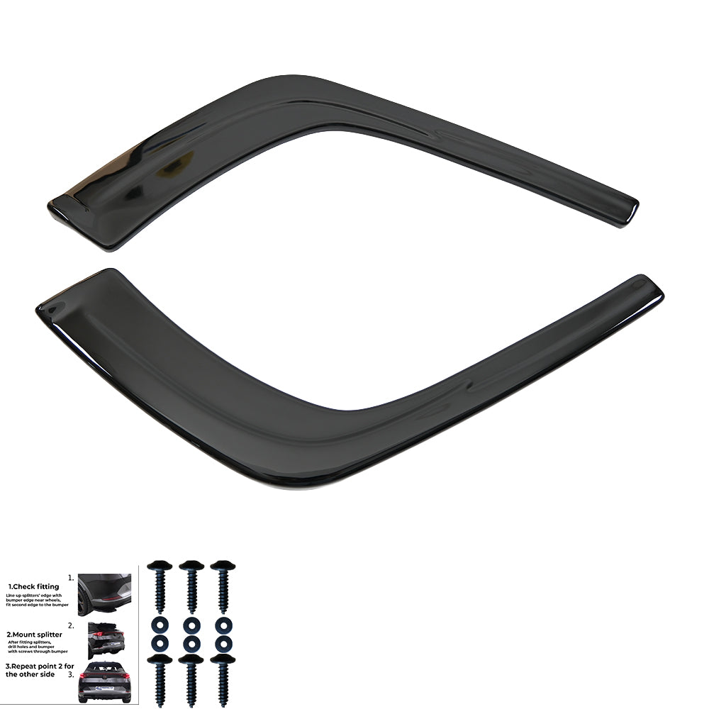 Rear Side Splitters AUDI A4