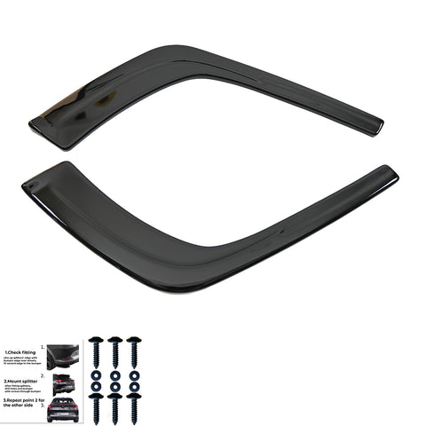 Rear Side Splitters AUDI A4