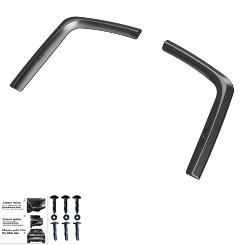 Rear Side Splitters VW Transporter