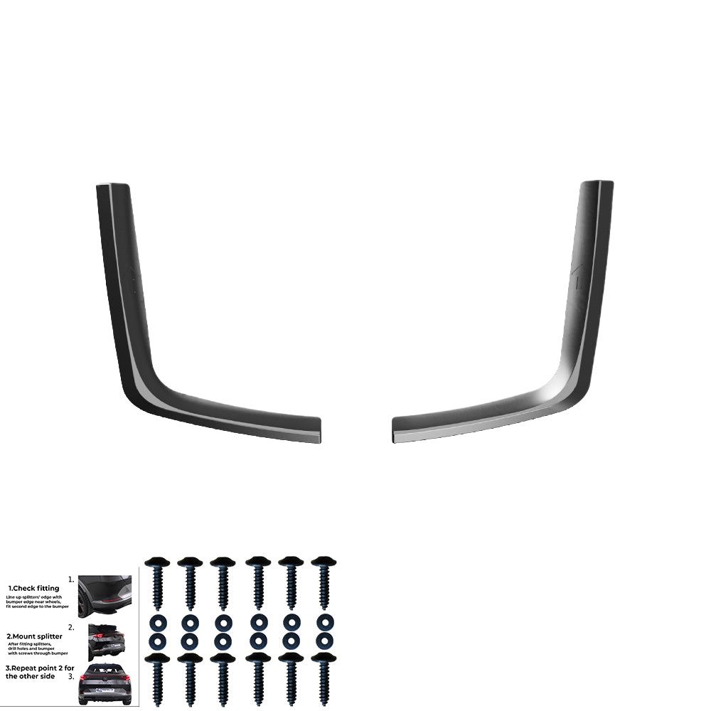 Rear Side Splitters VW VOLKSWAGEN Transporter