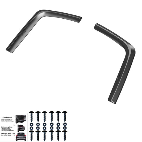 Rear Side Splitters VW VOLKSWAGEN Transporter