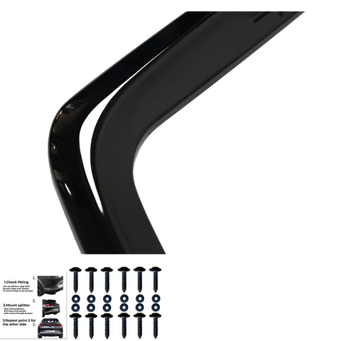 Rear Side Splitters VW VOLKSWAGEN Transporter