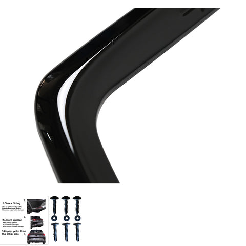 Rear Side Splitters VW VOLKSWAGENTransporter