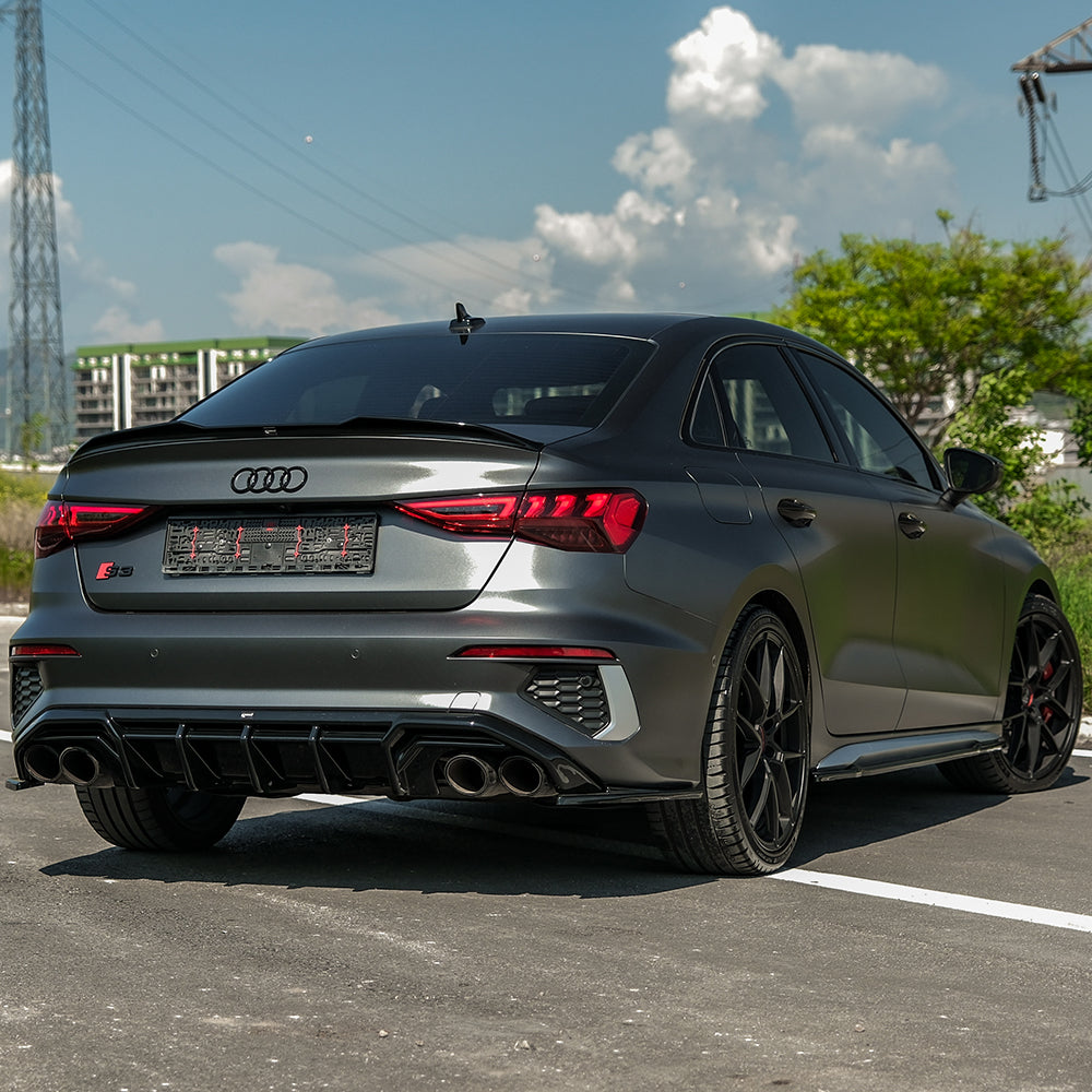 Hinten Splitter AUDI S3 / A3 S-Line 8Y ( Limousine ) 2020-2024
