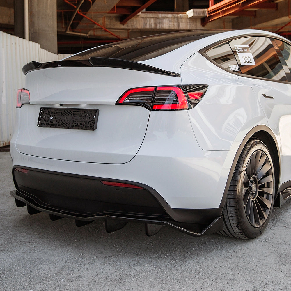 Rear Center Splitters TESLA Model Y