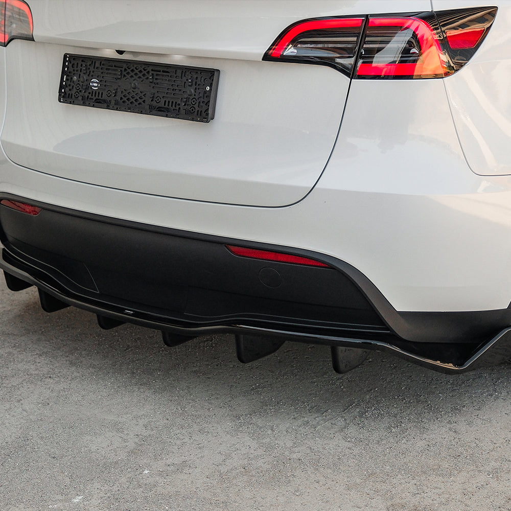 Rear Center Splitters TESLA Model Y