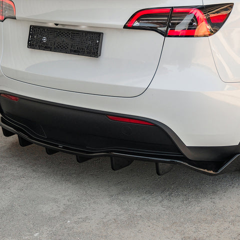 Rear Center Splitters TESLA Model Y