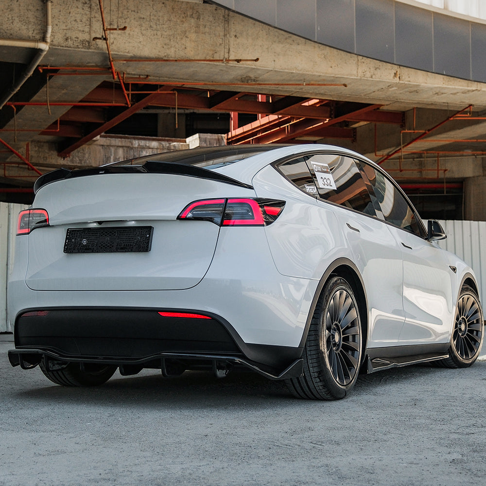 Rear Center Splitters TESLA Model Y