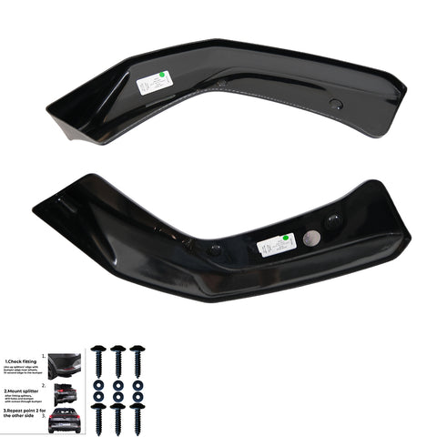 Rear Side Splitters MERCEDES A Class