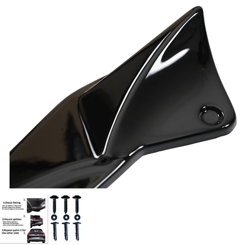 Rear Side Splitters CUPRA Formentor