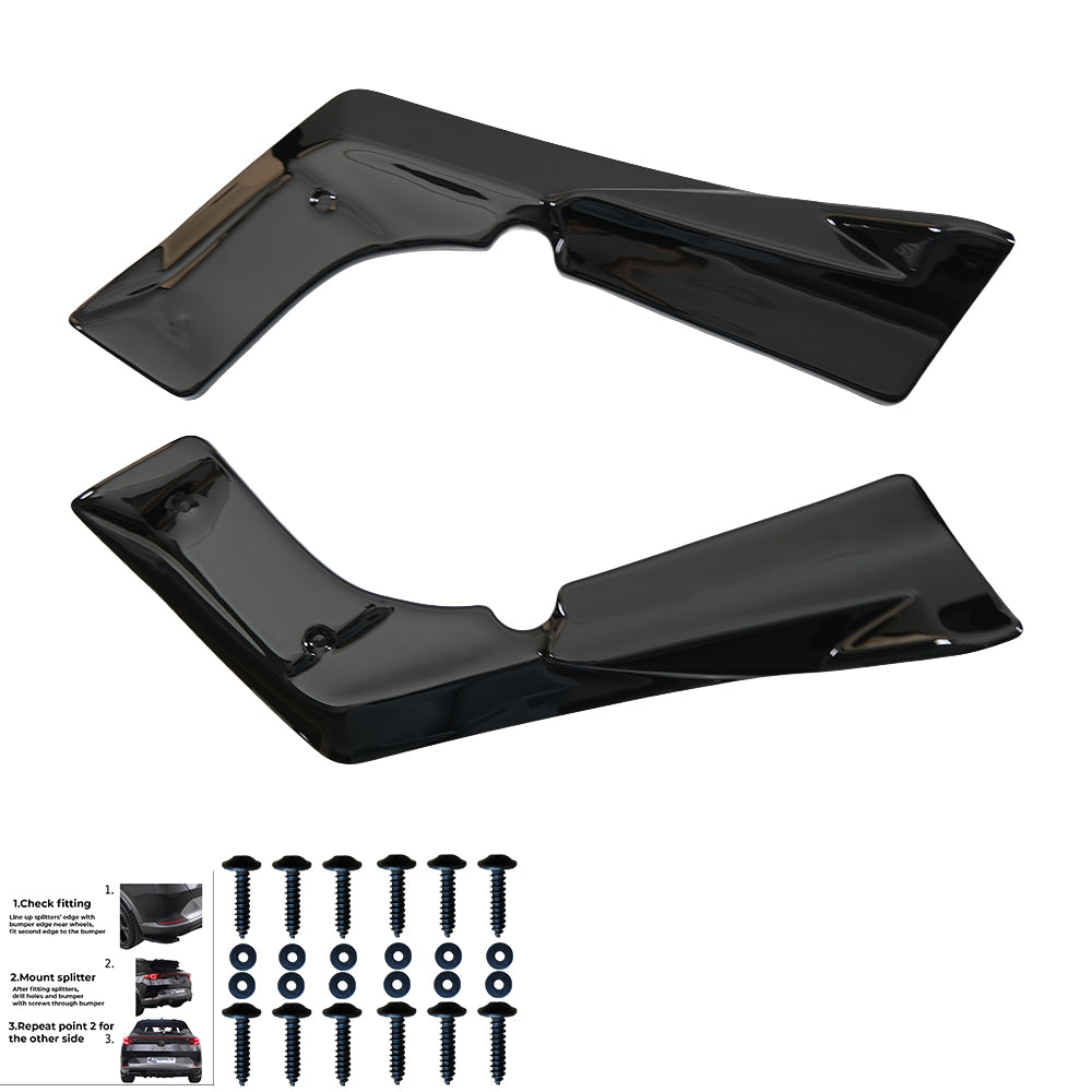 Rear Side Splitters MERCEDES CLA35/CLA45