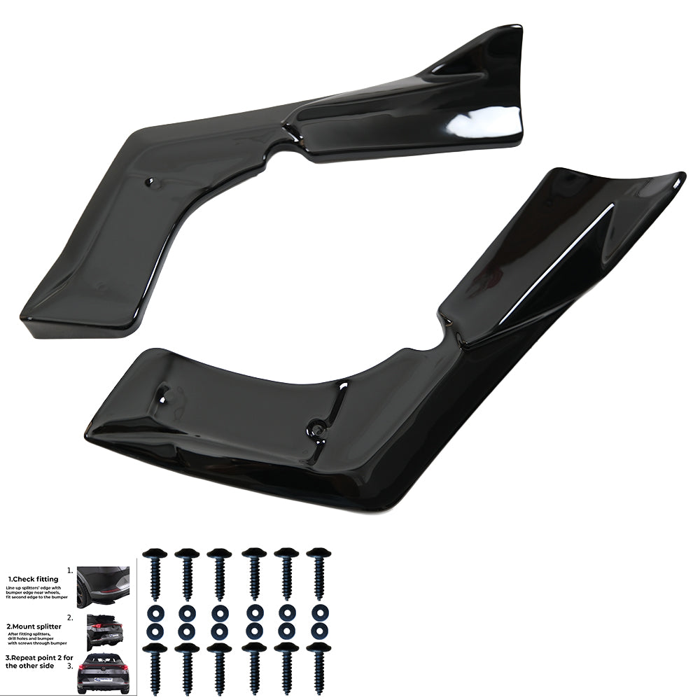 Rear Side Splitters MERCEDES CLA35/CLA45