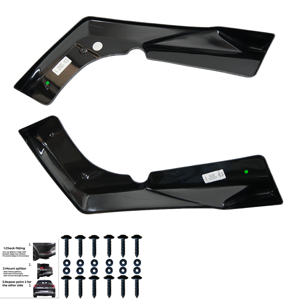 Rear Side Splitters MERCEDES CLA35/CLA45