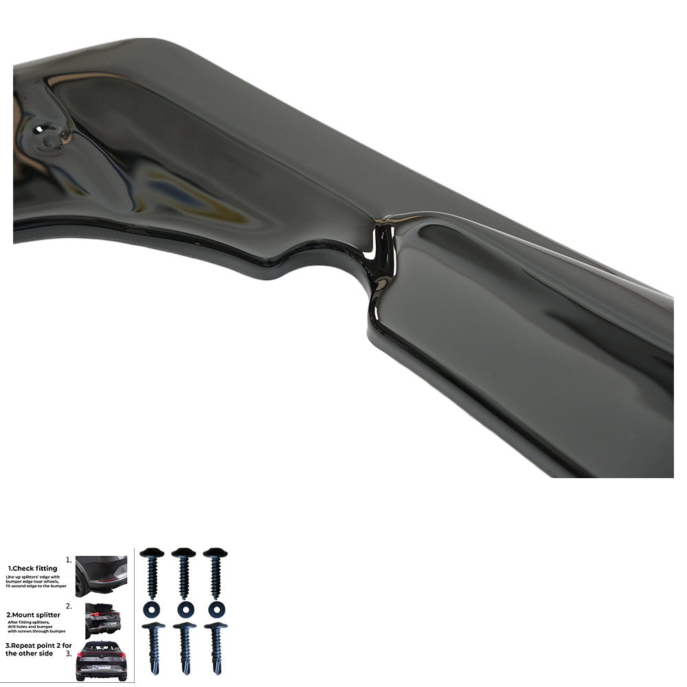 Rear Side Splitters MERCEDES CLA35/CLA45