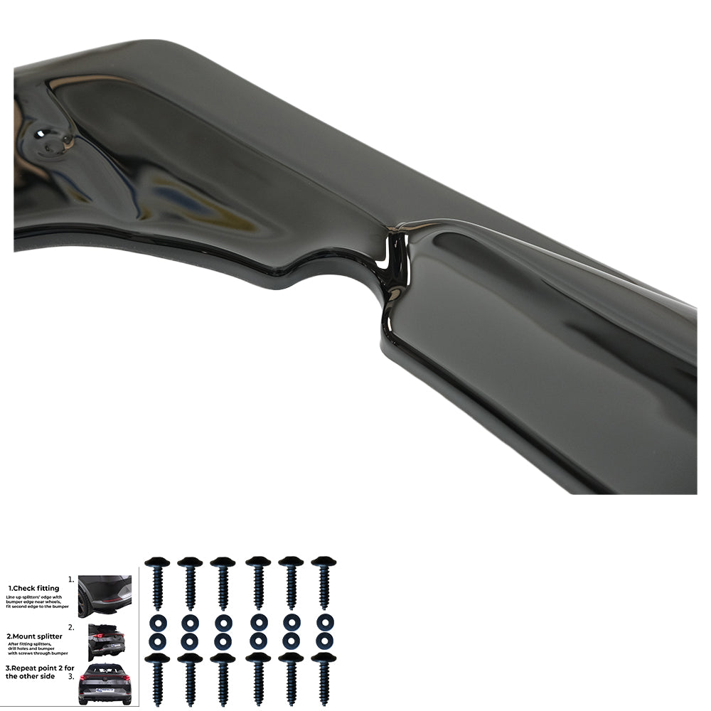 Rear Side Splitters MERCEDES CLA35/CLA45