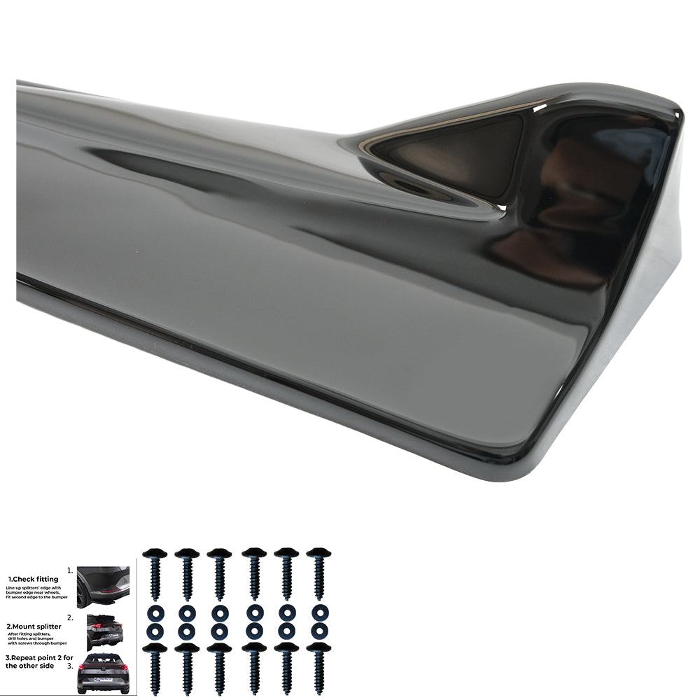 Rear Side Splitters MERCEDES CLA35/CLA45