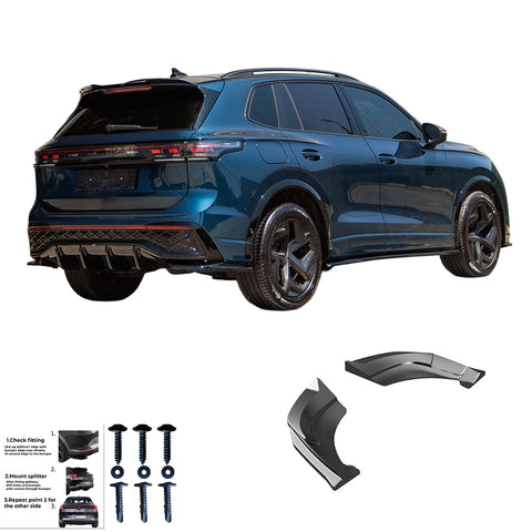 Rear Side Splitters VW VOLKSWAGEN Tiguan