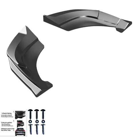 Rear Side Splitters VW VOLKSWAGEN Tiguan