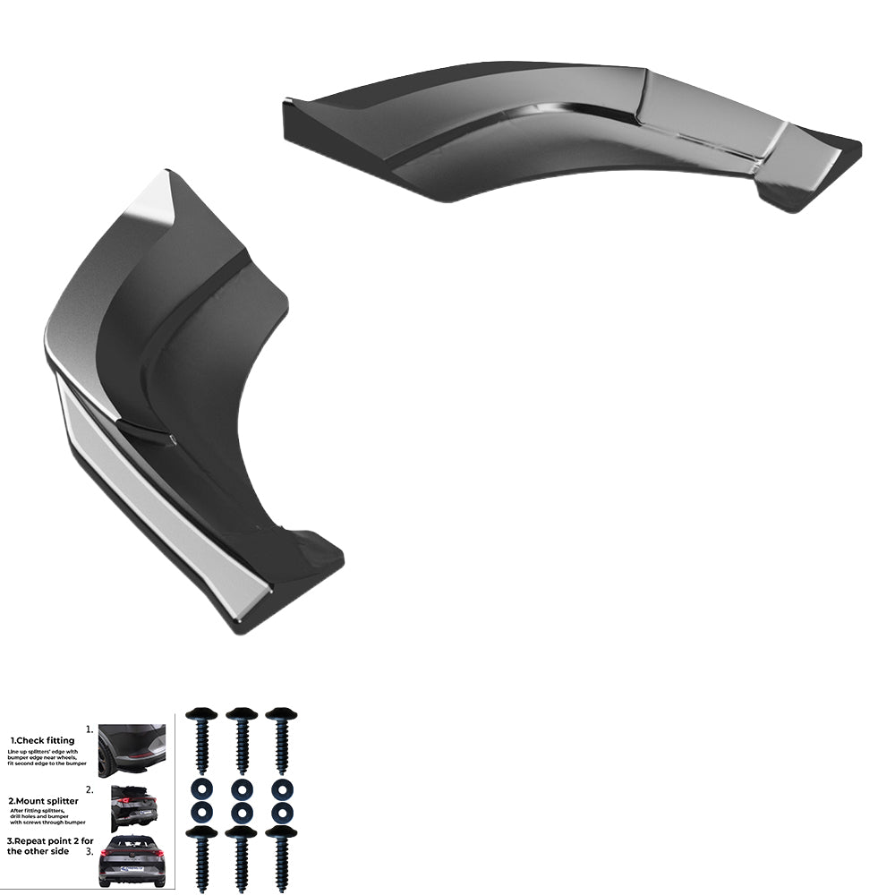 Rear Side Splitters VW VOLKSWAGEN Tiguan