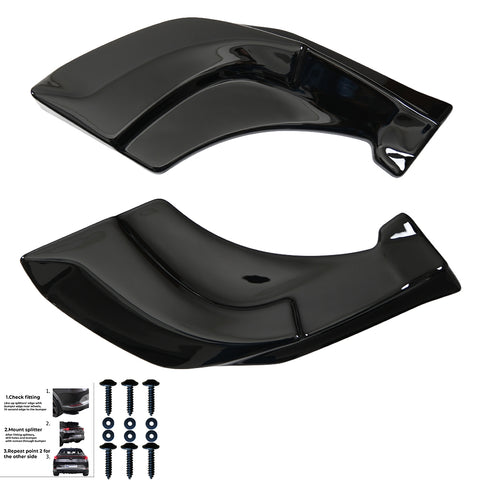 Rear Side Splitters VW VOLKSWAGEN Tiguan