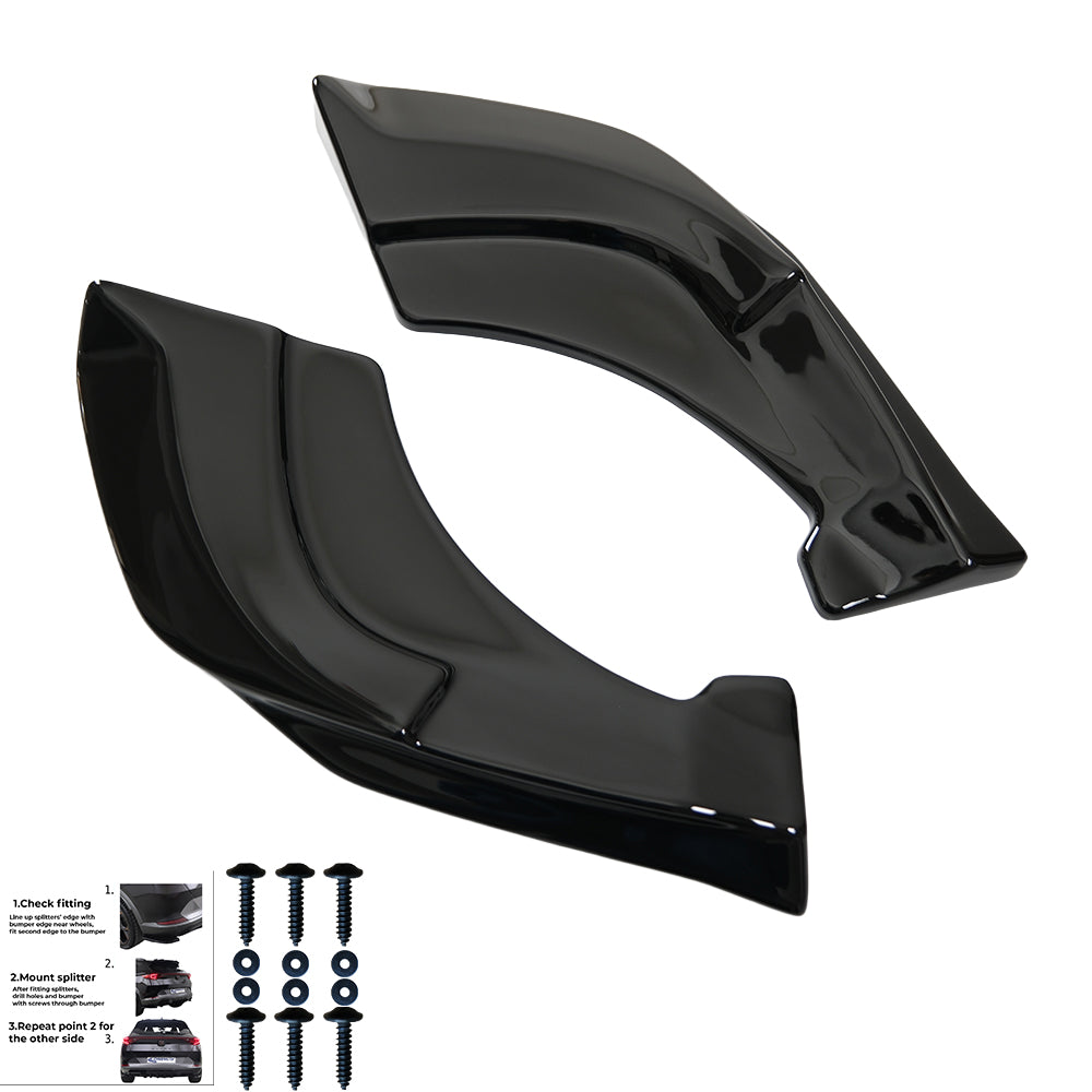 Rear Side Splitters VW VOLKSWAGEN Tiguan