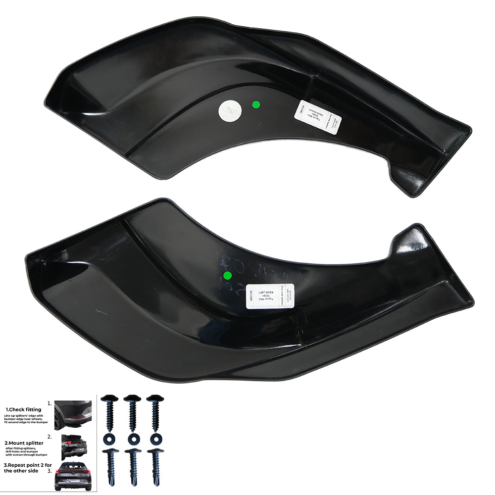 Rear Side Splitters VW VOLKSWAGEN Tiguan