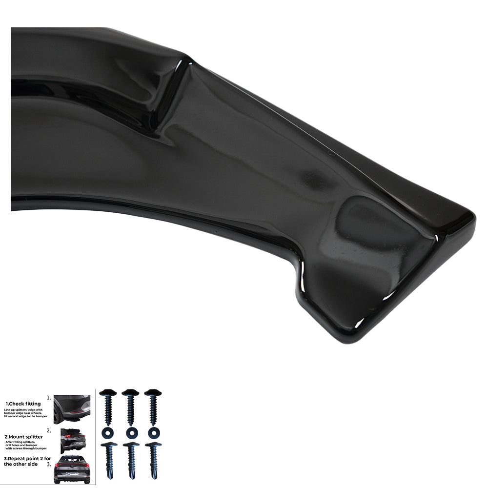 Rear Side Splitters VW VOLKSWAGEN Tiguan