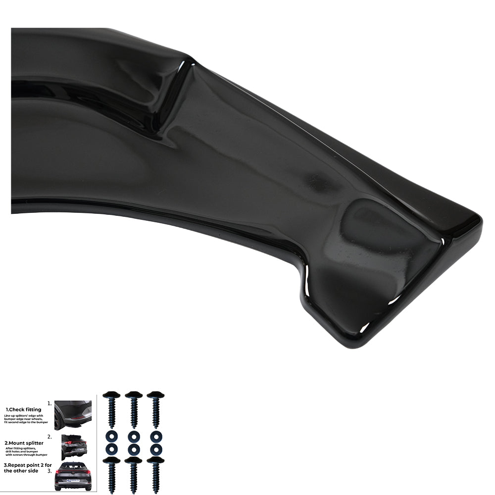Rear Side Splitters VW VOLKSWAGEN Tiguan