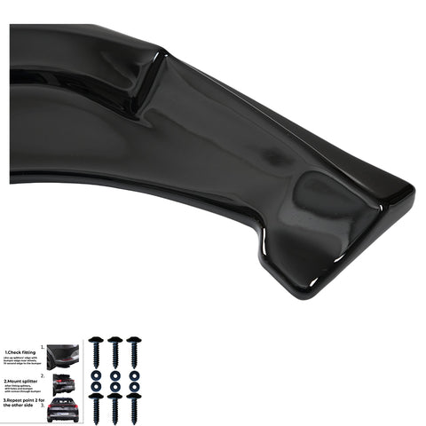 Rear Side Splitters VW VOLKSWAGEN Tiguan