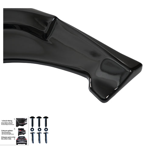 Rear Side Splitters VW VOLKSWAGEN Tiguan