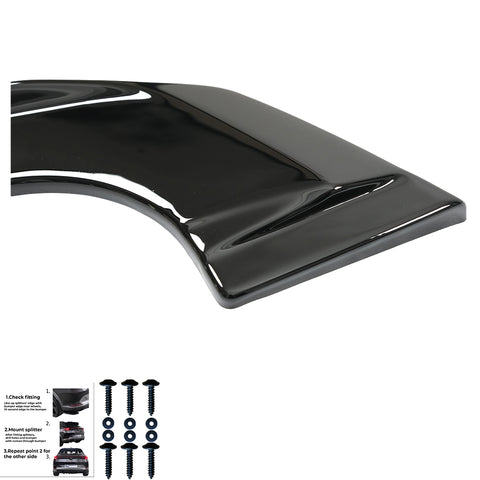 Rear Side Splitters VW VOLKSWAGEN Tayron