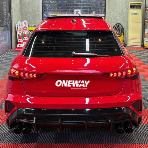Rear Side Splitters AUDI S3