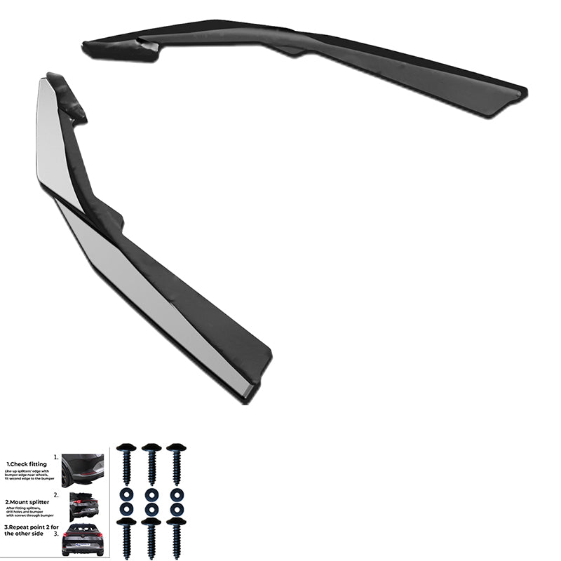 Rear Side Splitters BMW 3 Series