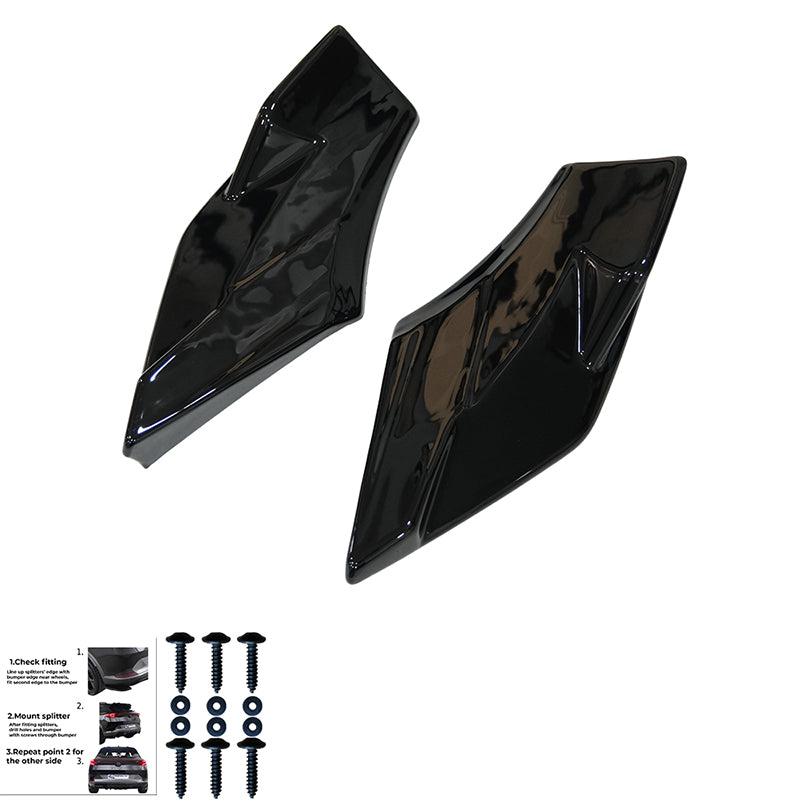 Rear Side Splitters AUDI Q3