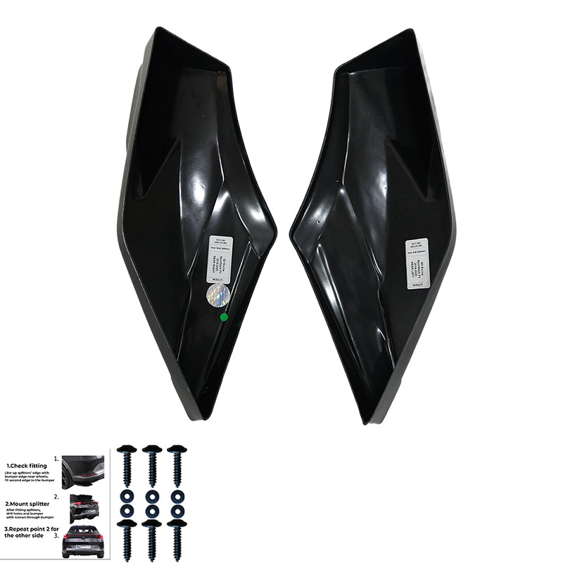 Rear Side Splitters AUDI Q3