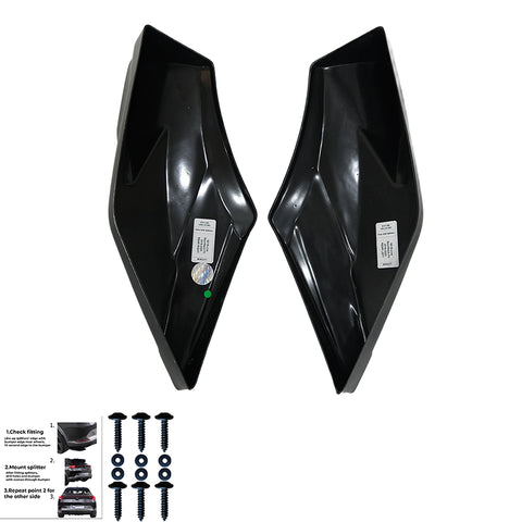 Rear Side Splitters AUDI Q3