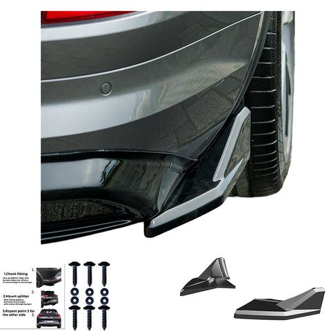 Rear Side Splitters SKODA Kodiaq