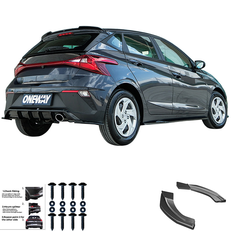 Rear Side Splitters HYUNDAI I20