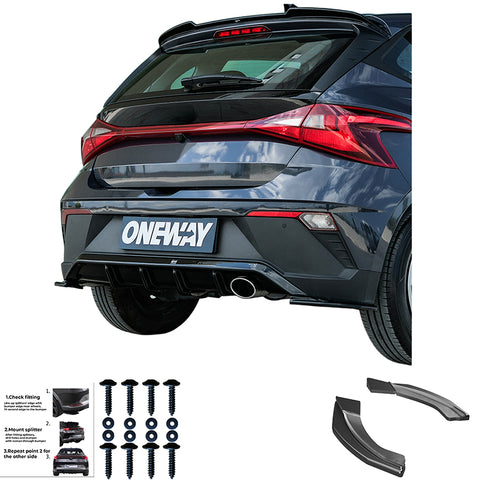 Rear Side Splitters HYUNDAI I20